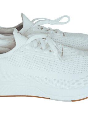 Flux Adapt Runner Shoes Mens 9 Unisex White Minimalist Barefoot Running Trainers